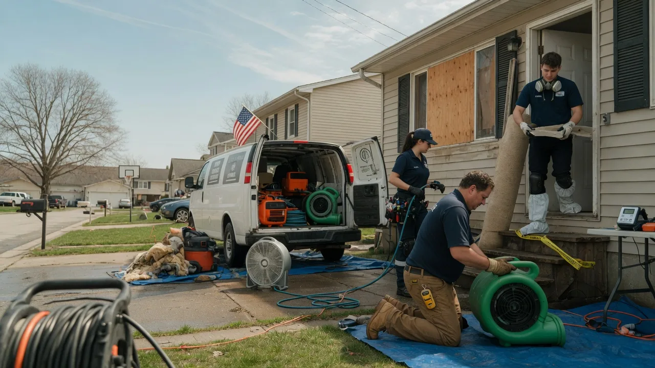 Water Damage Restoration in Nevada, MO near me